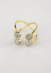 Joy Ring in 18K Gold Plating Adjustable Size - Estalios