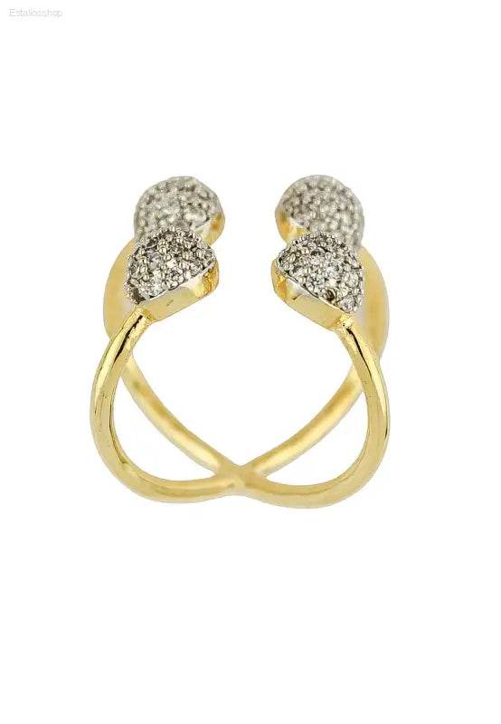 Joy Ring in 18K Gold Plating Adjustable Size - Estalios