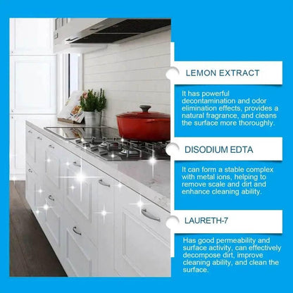 JUE FISH MultiSurface Cleaning Tablets For Heavy Oil Stains - Estalios