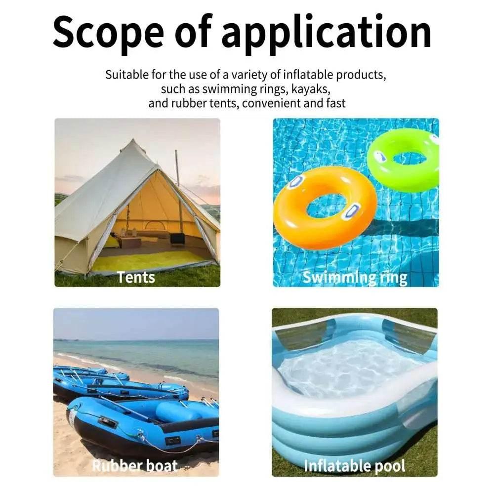 JUE FISH Rubber Swimming Ring Repair Patch Self-Adhesive Seal - Estalios