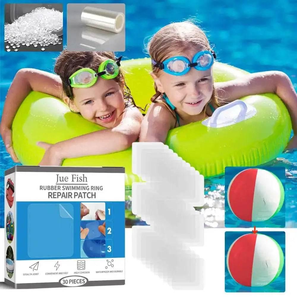 JUE FISH Rubber Swimming Ring Repair Patch Self-Adhesive Seal - Estalios