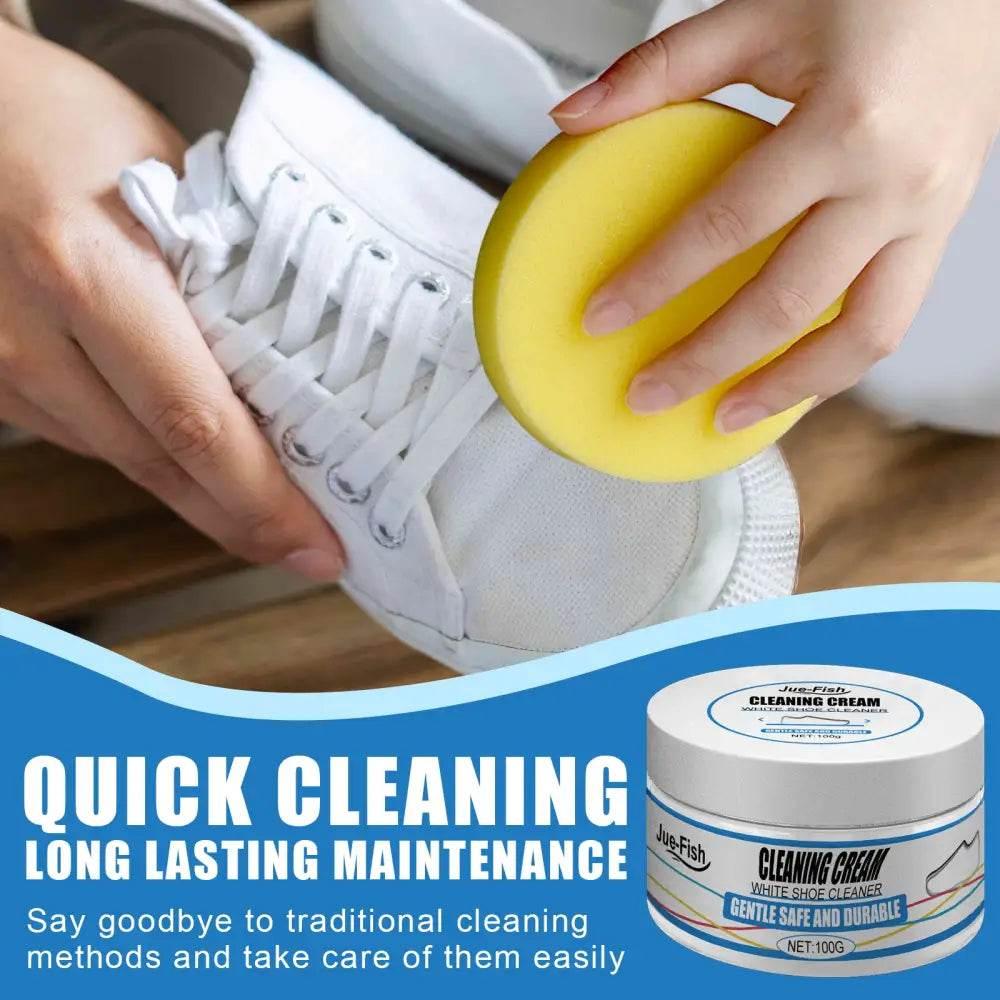 Jue-Fish Strong Decontamination Cream for White Shoes - Estalios