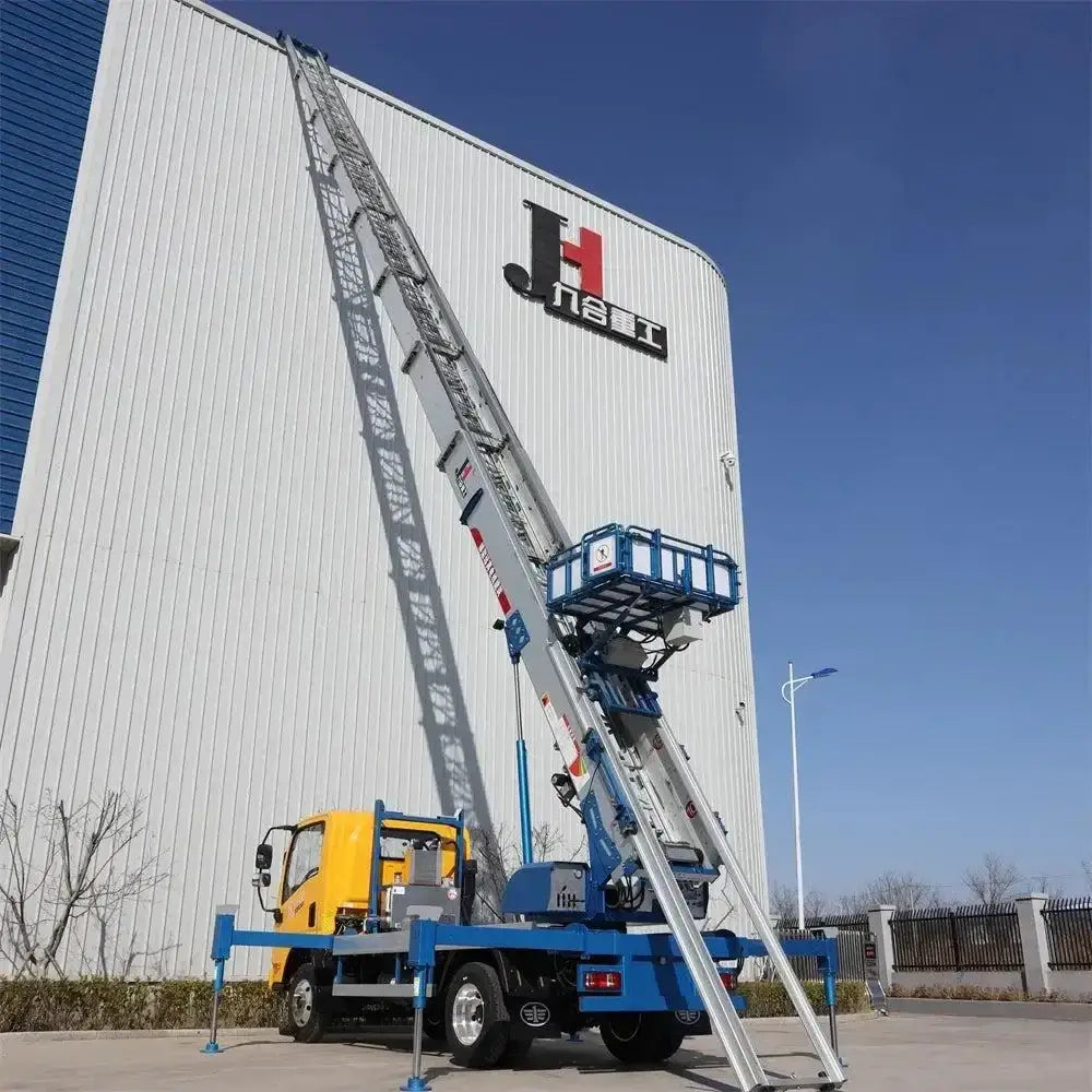 Truck-mounted furniture elevator on Juhe 32m-65m Lifting Machine Telescopic