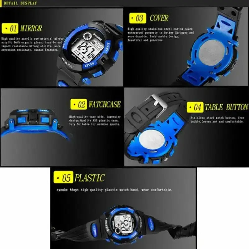 Kids Waterproof Digital Sports Watch - EstaliosShop