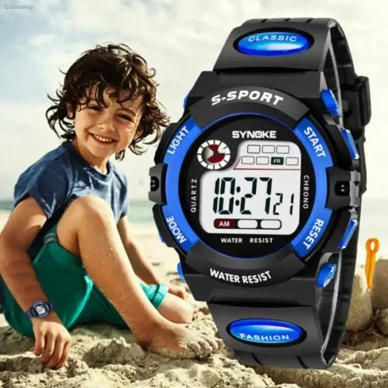 Kids Waterproof Digital Sports Watch - EstaliosShop