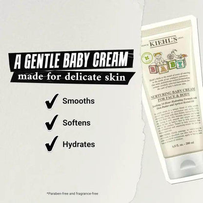 Discover Quality Fashion and Essentials for Every Lifestyle 

Kiehl's Baby Nurturing Baby Cream for Face and Body 200ml - Estalios