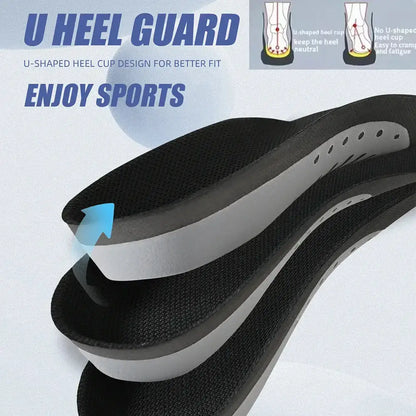 Layered shoe insoles from Killer Fasciitis Orthotic Shoe Inserts for plantar fasciitis relief