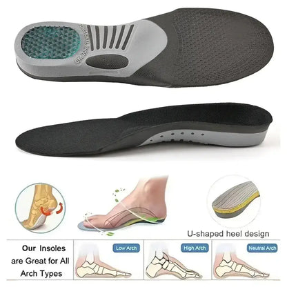 Orthopedic shoe insoles from Killer Fasciitis for ultimate comfort and plantar fasciitis relief