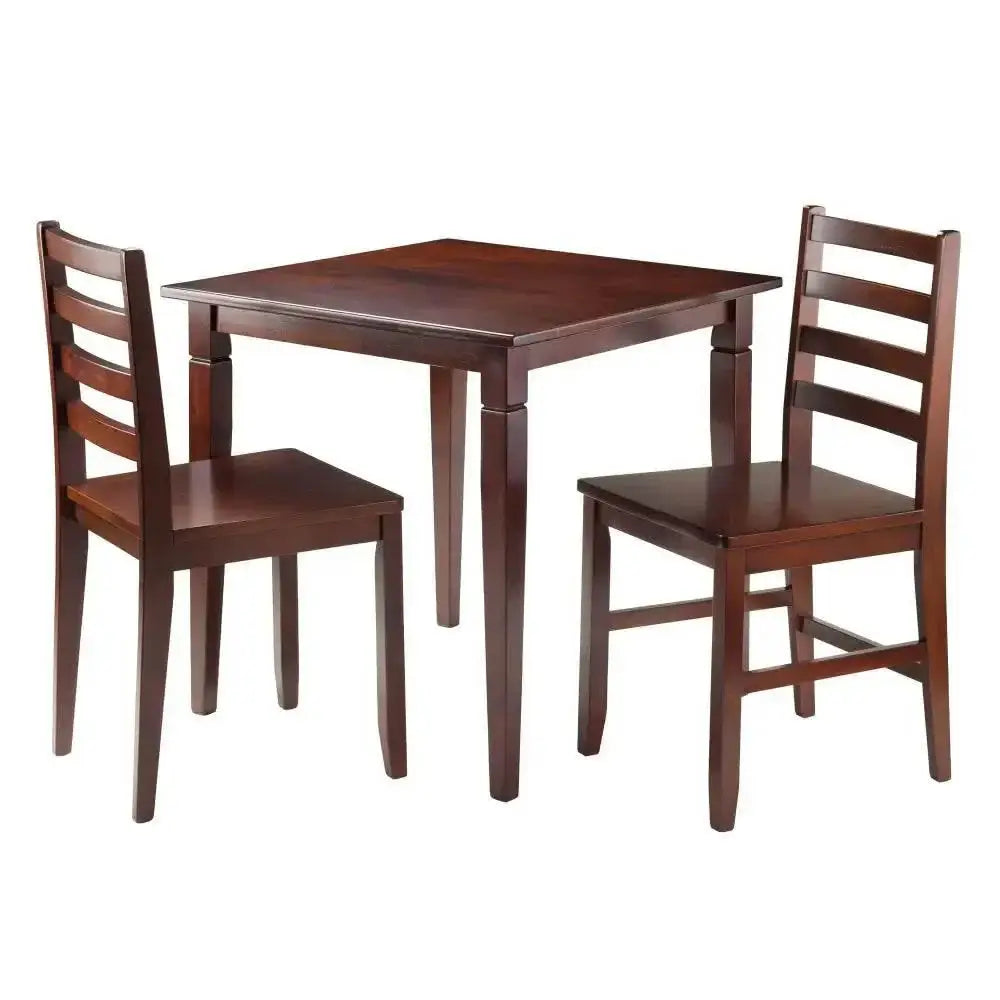 Kingsgate 3-Pc Dining Table with 2 Stylish Chairs