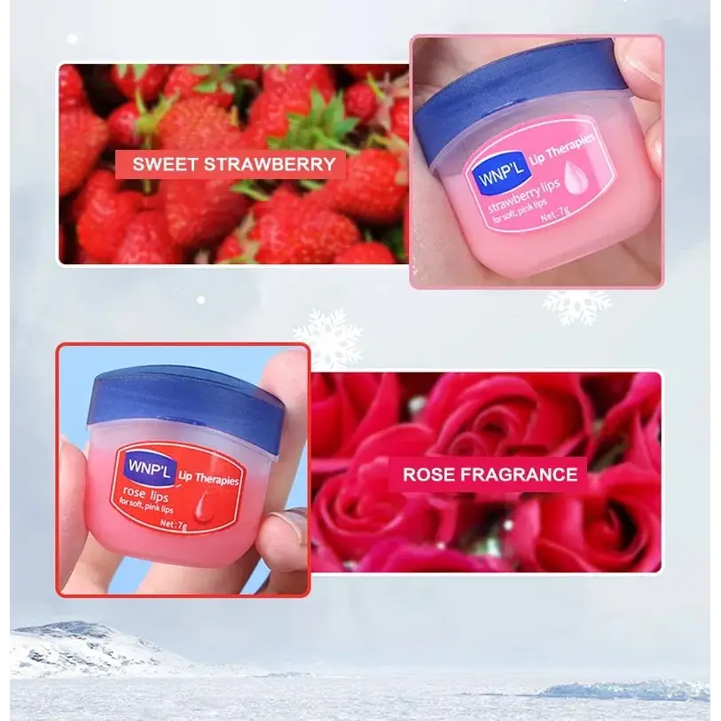 Kissable Lips Vaseline Repair Set for dead skin repair and smooth vaseline lipstick lips