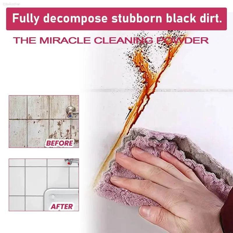 Kitchen Powder Cleaner for Heavy Grease and Stain Removal - Estalios