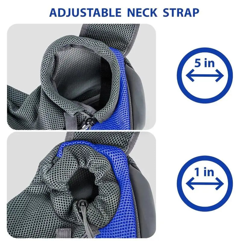 Adjustable neck strap for the Kitten Travel Carrier Shoulder Bag sold in the United States