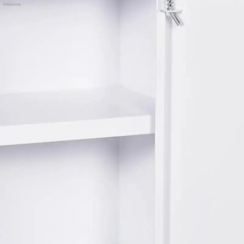 Kleankin Lockable Medicine Cabinet with Three Shelves for Organized Bathroom Storage - EstaliosShop