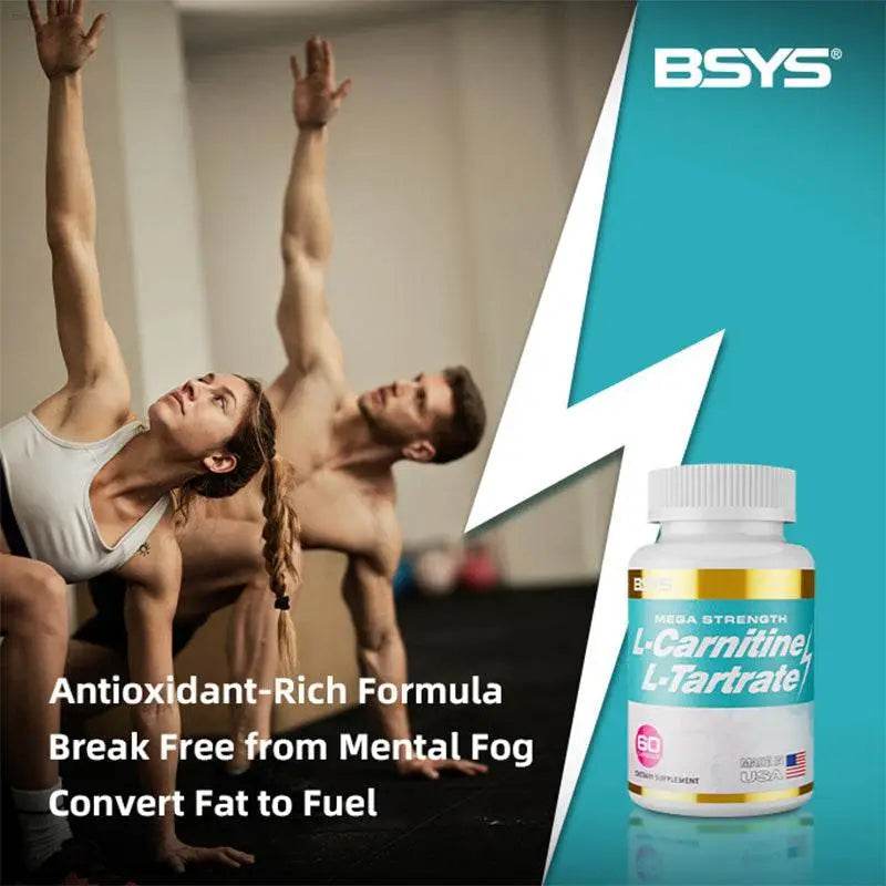 L-Carnitine L-Tartrate Capsules for Fat Loss Support - Estalios