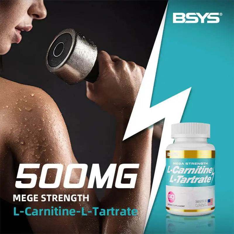 L-Carnitine L-Tartrate Capsules for Fat Loss Support - Estalios