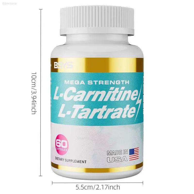 L-Carnitine L-Tartrate Capsules for Fat Loss Support - Estalios