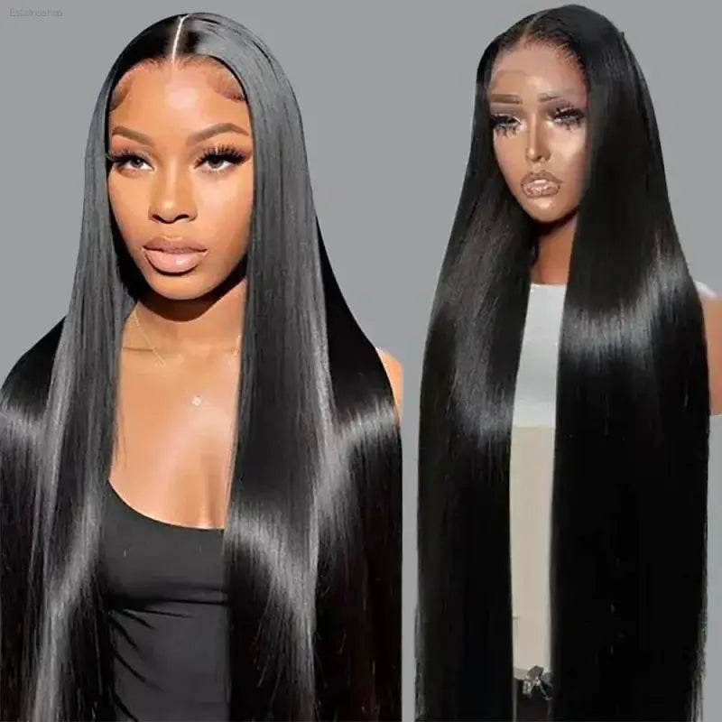 Lafino Straight Human Hair Bob Wig 13x6 Lace Front - Estalios