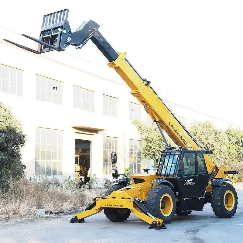 Yellow Landward TH1030 multi-purpose telescopic forklift for heavy lifting tasks