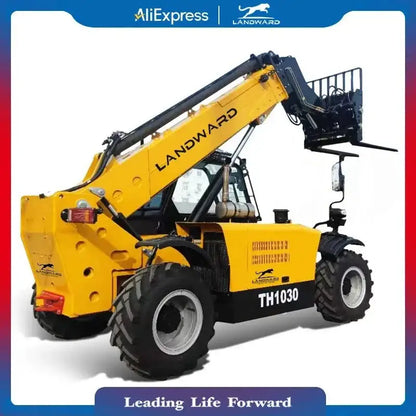 Yellow Landward TH1030 telescopic forklift, a versatile multi-purpose telehandler loader