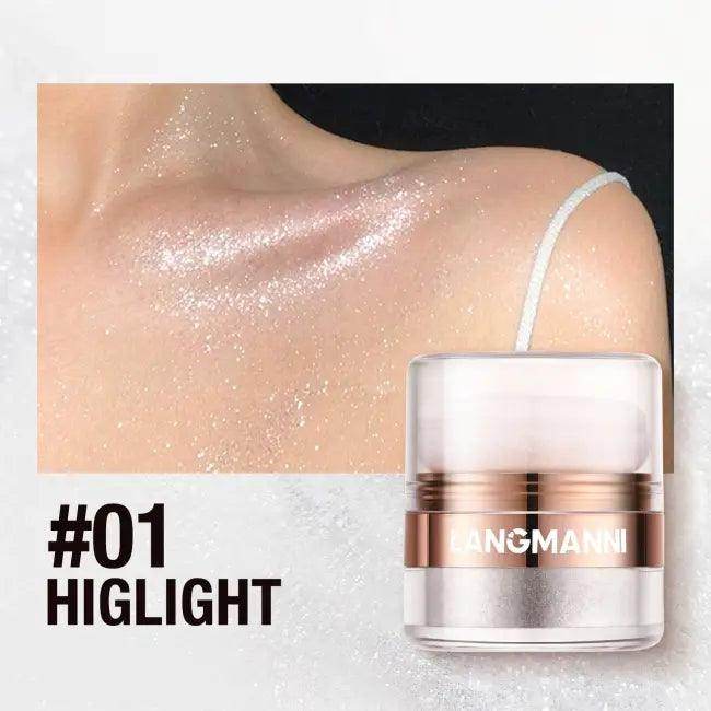 Langmanni Highlight Powder Trio for Stunning Radiance - Estalios