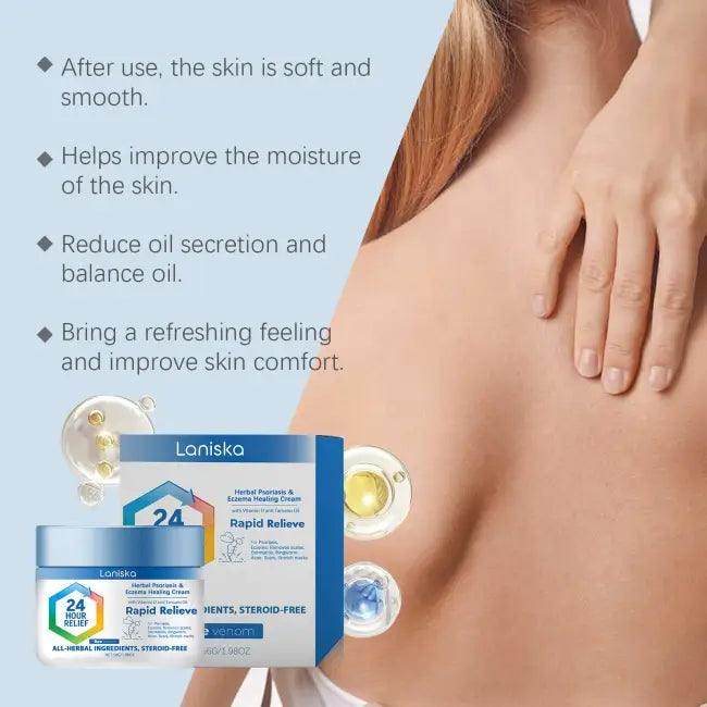Laniska Skin Soothing Repair Cream for Eczema Relief - Estalios