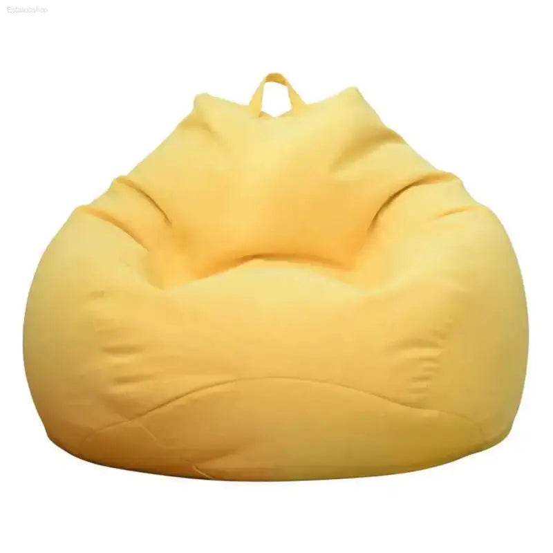 Large Bean Bag Chair Cover Simple Design Indoor Lounger - Estalios