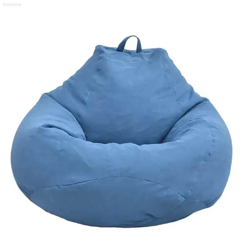 Large Bean Bag Chair Cover Simple Design Indoor Lounger - Estalios