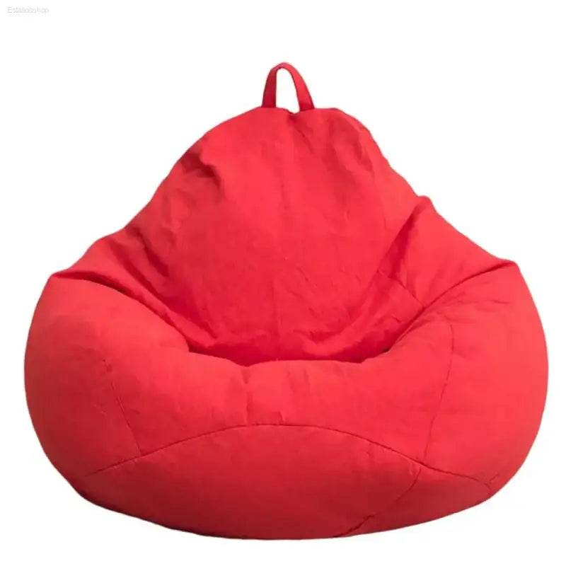 Large Bean Bag Chair Cover Simple Design Indoor Lounger - Estalios