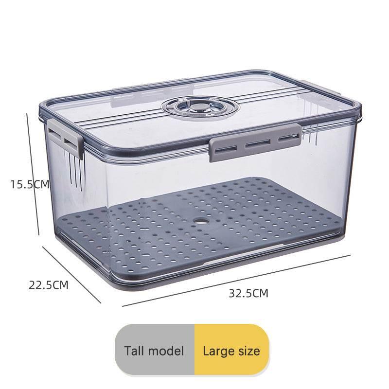 Large Capacity Refrigerator Storage Box for Food Preservation