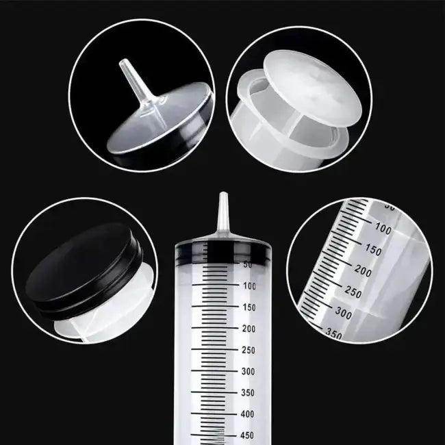 Large Capacity Syringe 550ml with Tubing for Easy Oil Pumping - Estalios