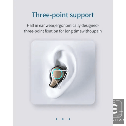 Epic Black Wireless Earbuds with Ultimate Charging Case for All-Day Use - Estalios