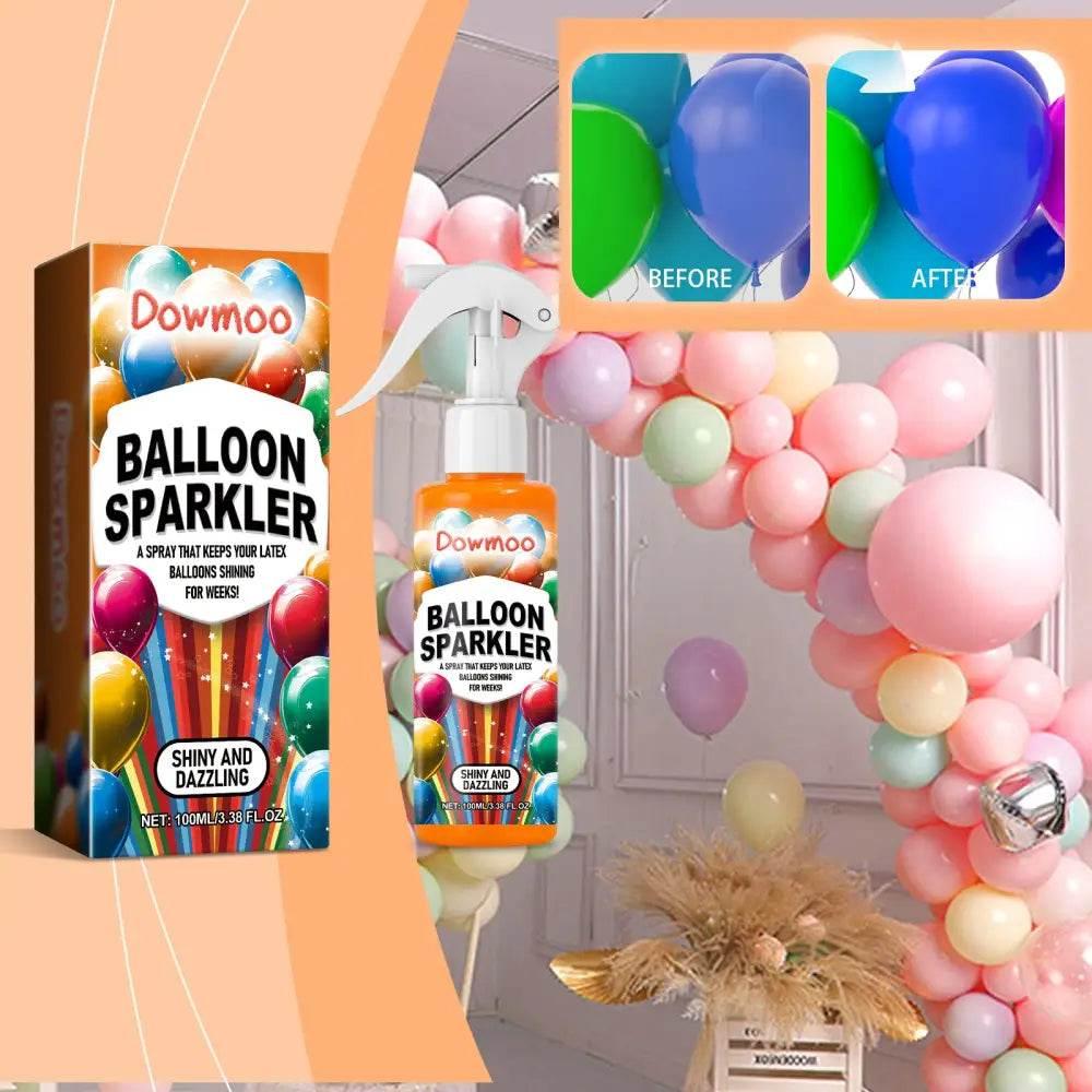 Latex Balloon Brightening Spray for Long-Lasting Gloss - Estalios