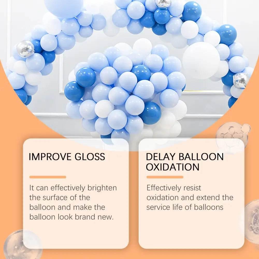 Latex Balloon Brightening Spray for Long-Lasting Gloss - Estalios