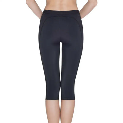 Black Capri Leggings from Lauma Active perfect for workouts and casual wear