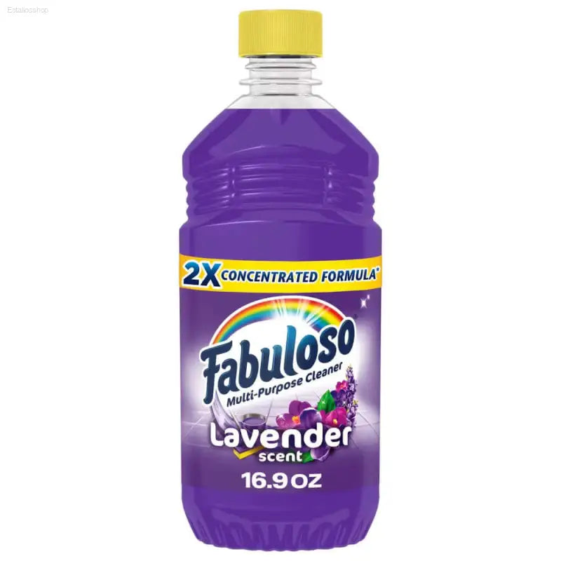 Purple Fabuloso multi-purpose cleaner.