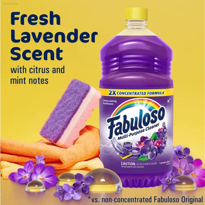 Lavender Scent Multi-Surface Cleaner - Eco-Friendly All-Purpose Concentrate for Tough Grease, Dirt & Grime