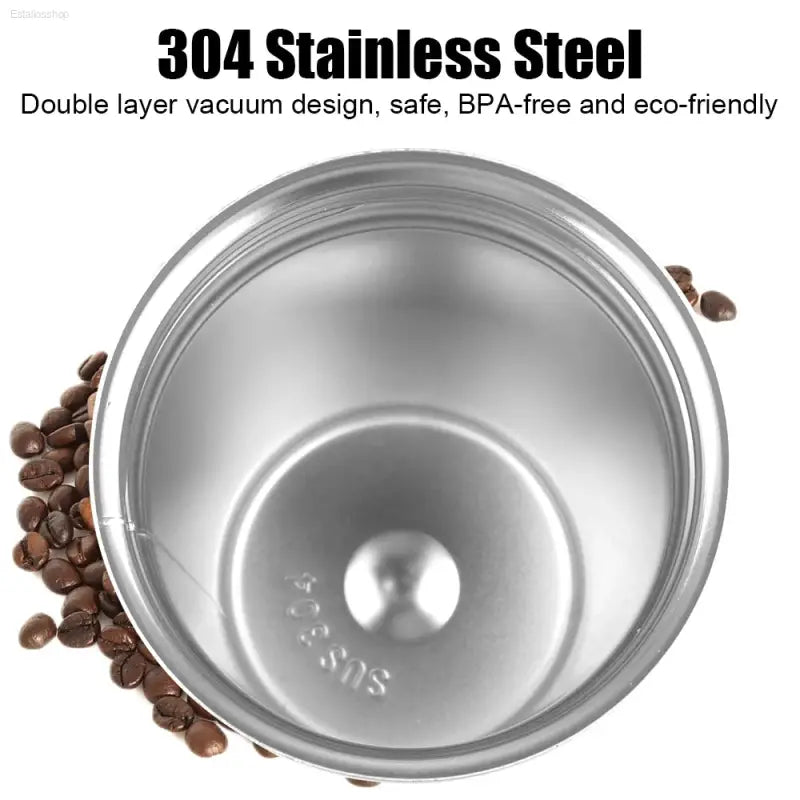 Leak-Proof Travel Thermo Mug - 510ML Temperature Display for Tea, Coffee & Hot Water