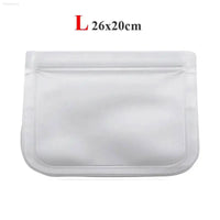 Leakproof Reusable Silicone-Free Food Storage Bags - Fresh Keeping Ziplock Bags for Fruits and More - Estalios