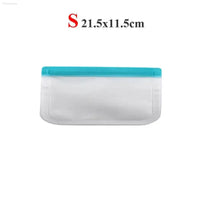Leakproof Reusable Silicone-Free Food Storage Bags - Fresh Keeping Ziplock Bags for Fruits and More - Estalios