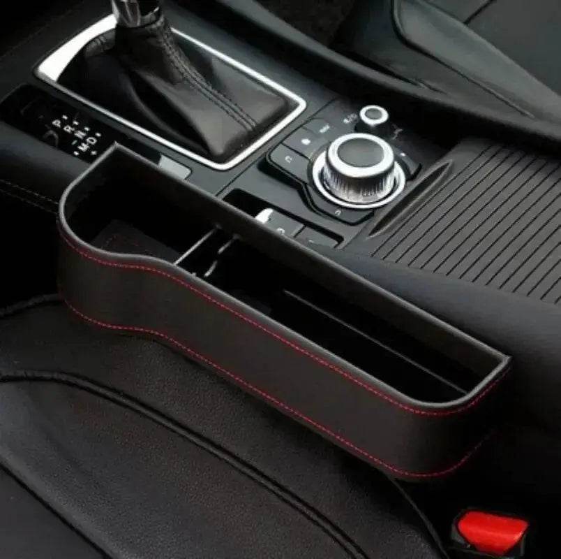 Leather Car Seat Gap Storage Box Multifunctional Organizer - Estalios