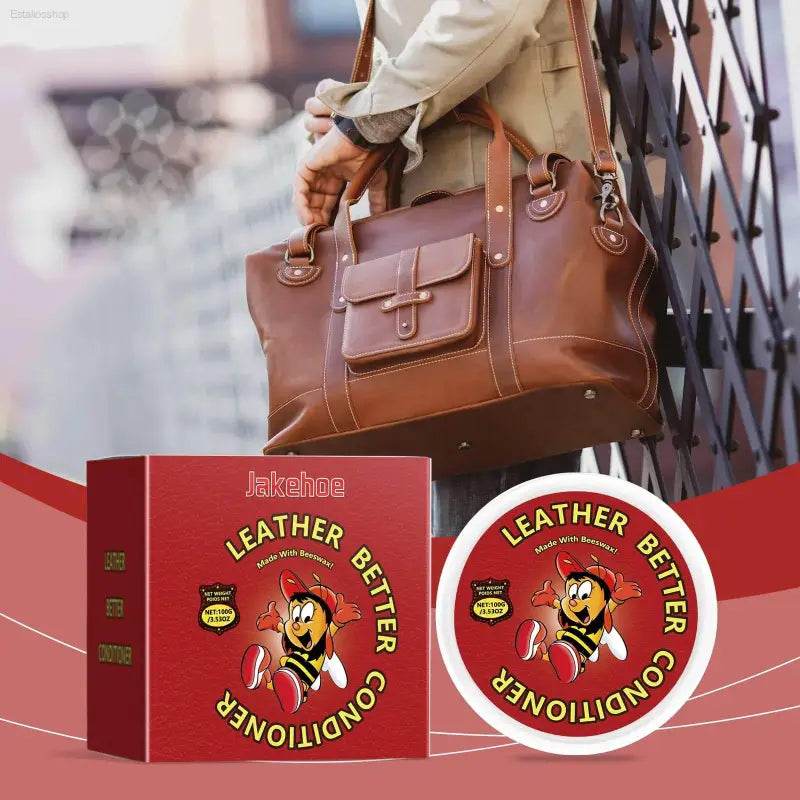 Leather Polish Cleaning Paste For Furniture Sofa Boots Shoes - Estalios