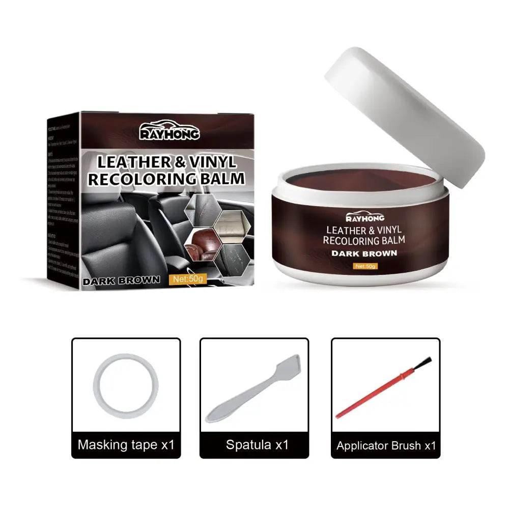 Leather Toning Cream for Restoring Car Seats and Shoes - Estalios