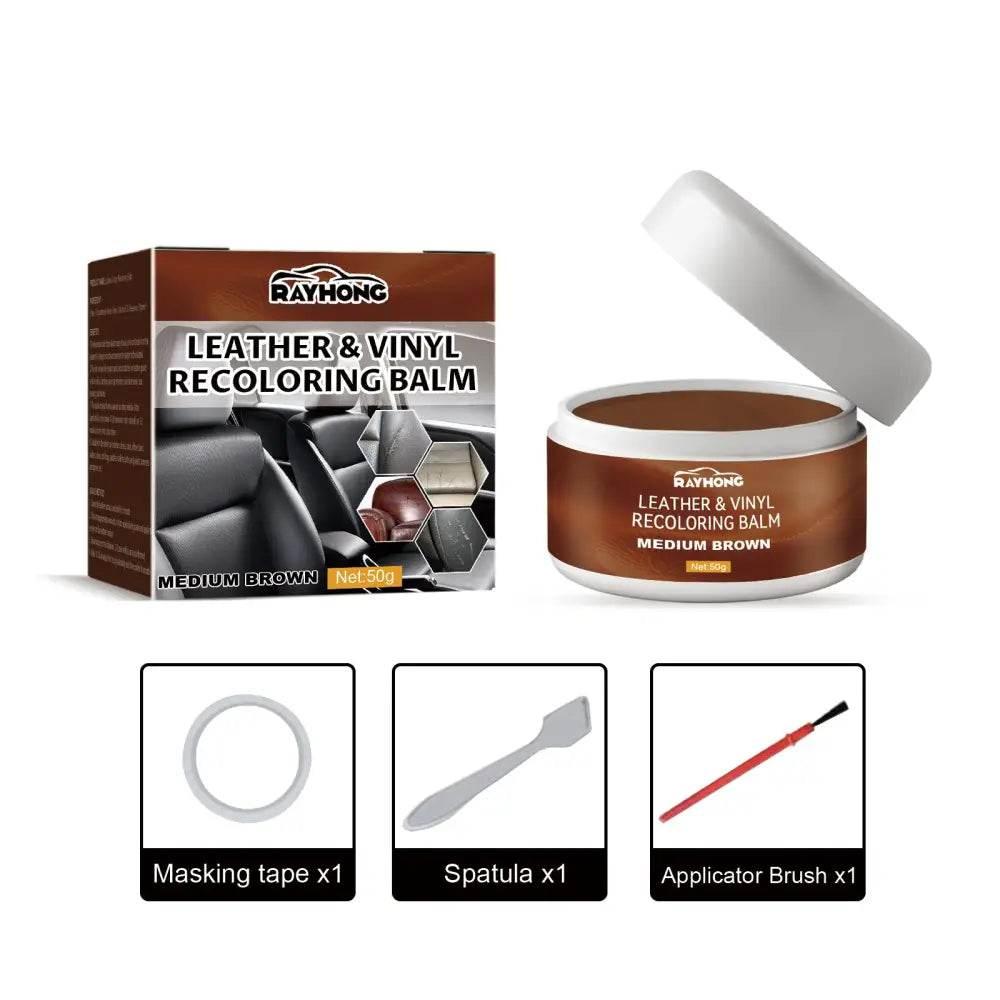 Leather Toning Cream for Restoring Car Seats and Shoes - Estalios