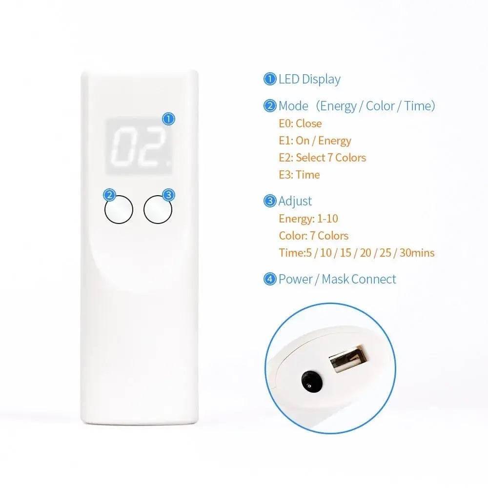 LED Face Mask for Radiant, Youthful Skin at Home - Estalios