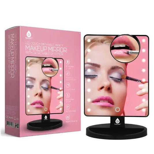 LED Lighted Vanity Makeup Mirror for Flawless Application - Estalios