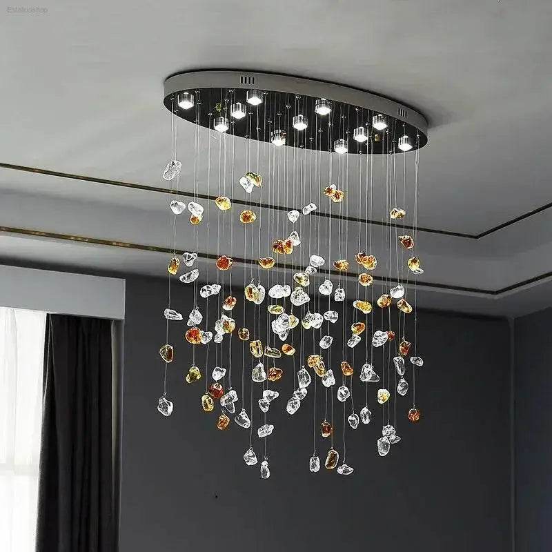 LED Modern Crystal Dining Room Chandelier Decorative Lights - Estalios