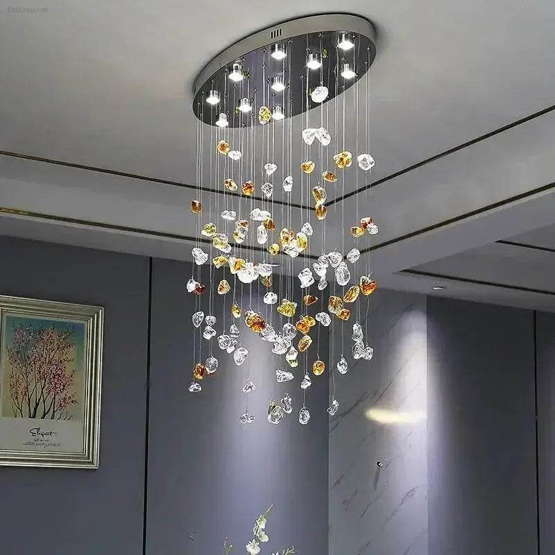 LED Modern Crystal Dining Room Chandelier Decorative Lights - Estalios