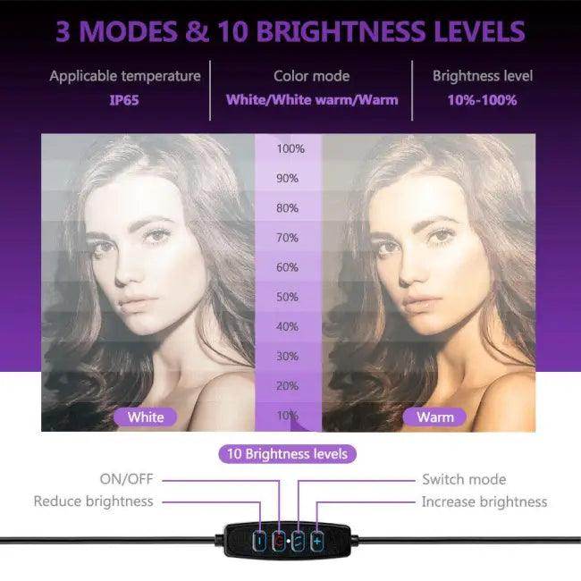 Level Up Your Selfies with Ultimate Ring Light Tripod - Estalios