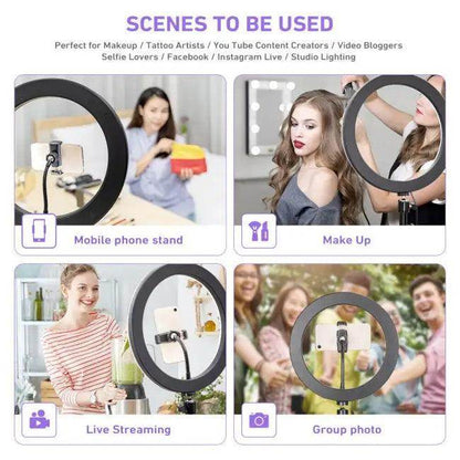 Level Up Your Selfies with Ultimate Ring Light Tripod - Estalios