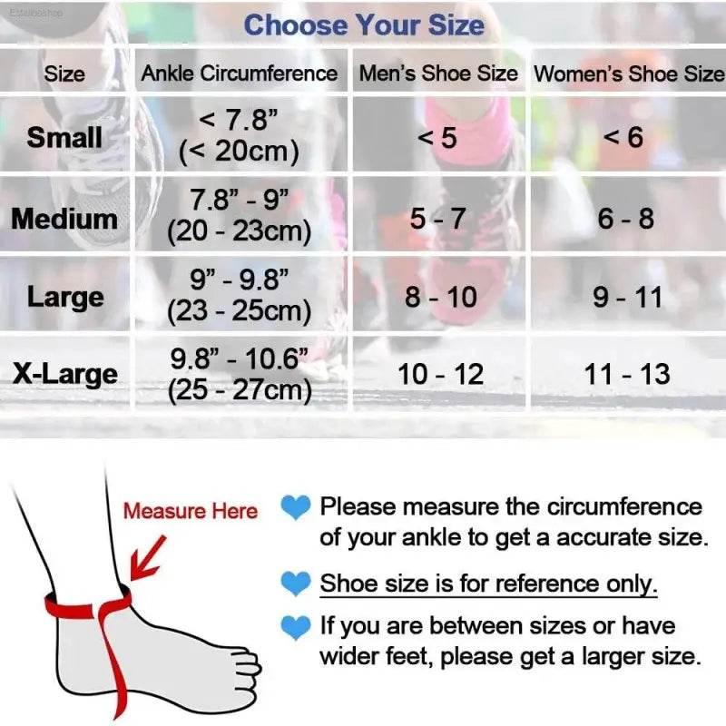 Left / Right Feet Sleeve Ankle Support Socks Compression Bandage - Estalios